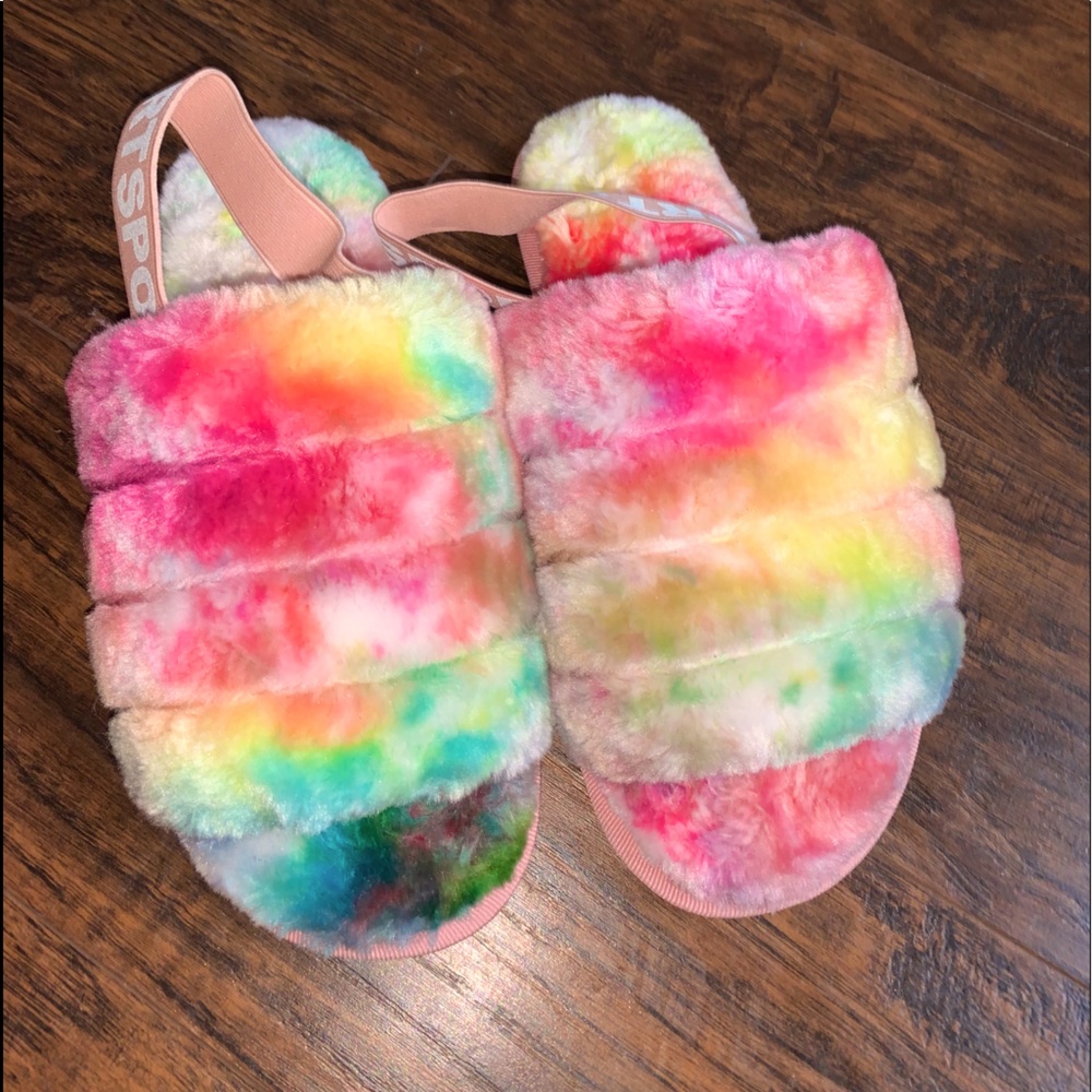 Women fuzzy house slippers ( outdoor to )